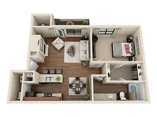 Floor plan The Cameron