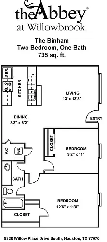 Floor plan Binham