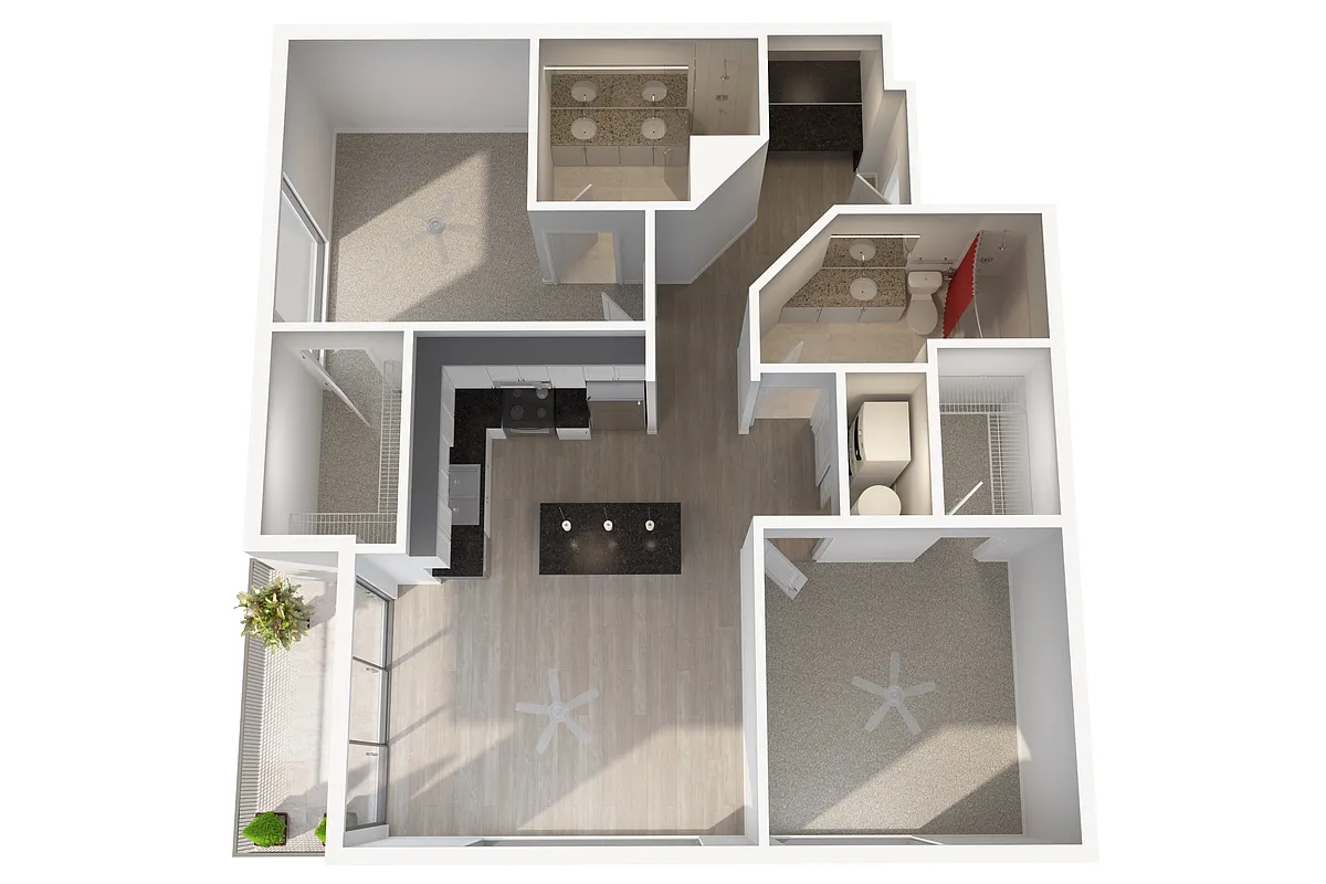 Floor plan B - Falcon