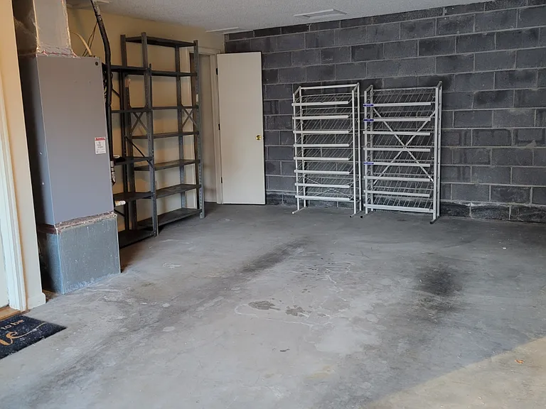 Basement garage