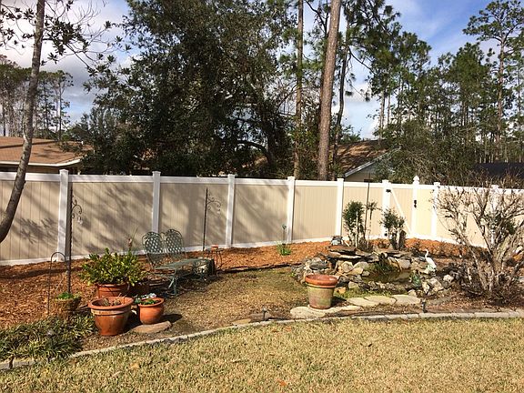 Back yard north corner