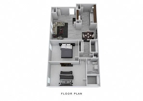 Floor plan 2 Bedroom