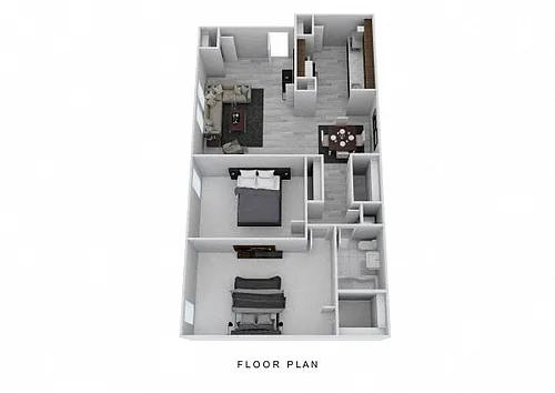 Floor plan 2 Bedroom