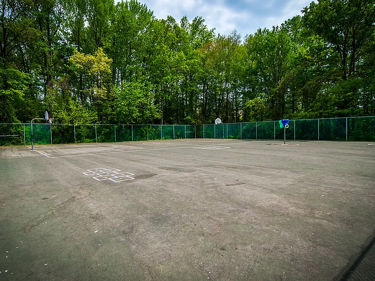 Basketball Court Inside