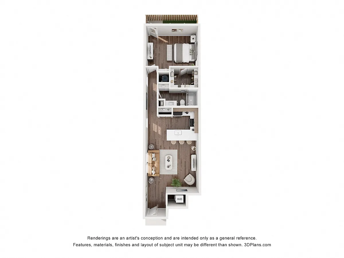 Floor plan Waterchase A