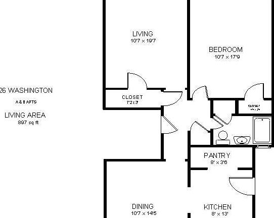 4th image of 26 Washington Blvd APT 1A