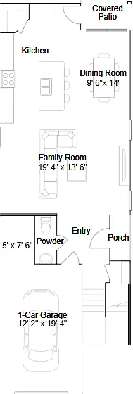 3 bed, 2.5 bath, 1707 sqft, $1,565 — Photo 4