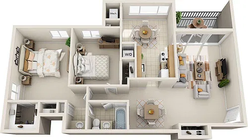 Floor plan Bradford (PPF)