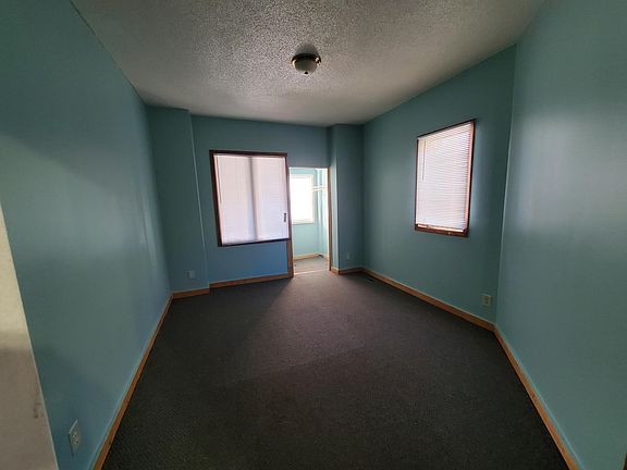 large master bedroom with walk in closet