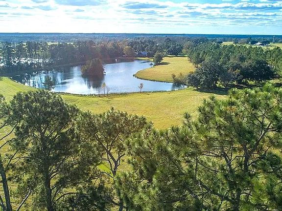 aerial photo facing west