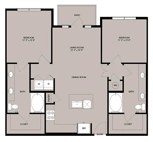 Floor plan B1-1117sf