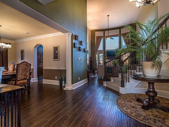 Formal Dining Open To Foyer