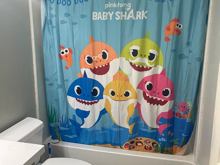 Full bathroom on the second floor