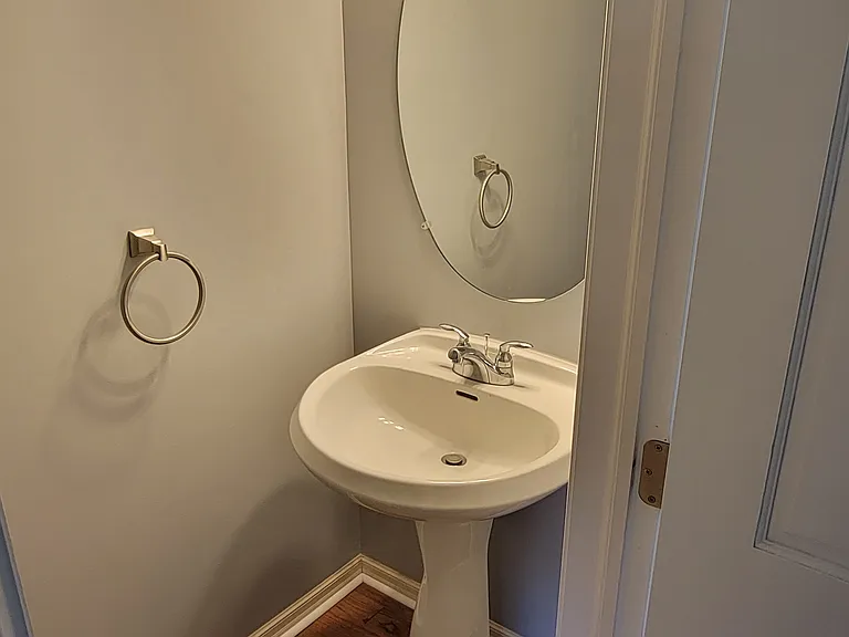 1st floor half bath
