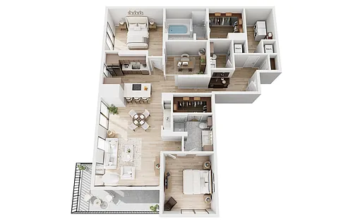 Floor plan B15