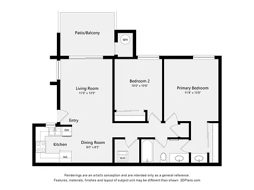 Floor plan B