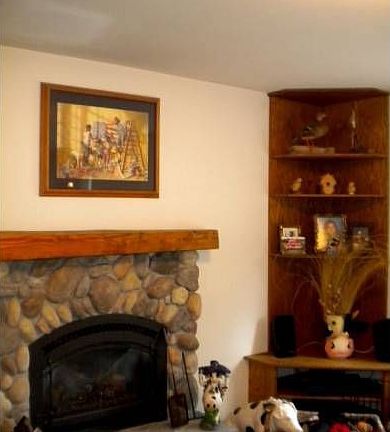 Cobblestone Gas Fireplace
