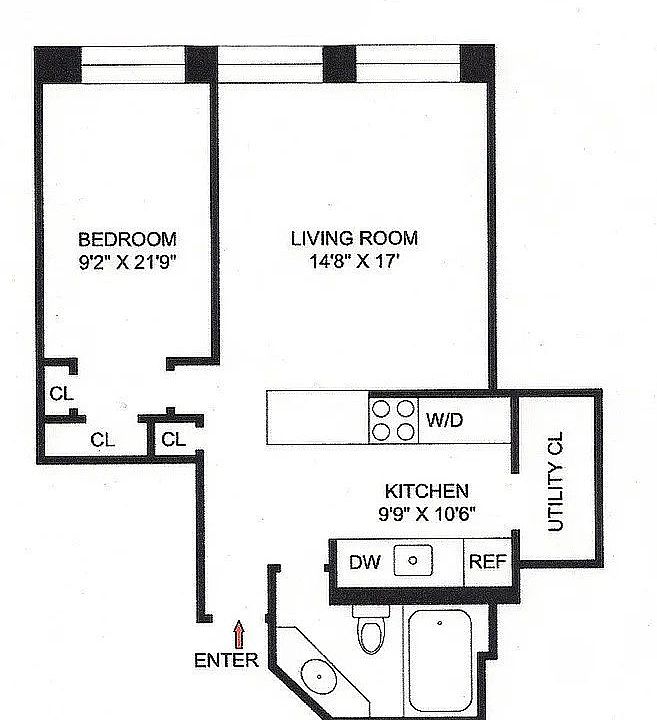 2nd image of 100 Reade St APT 4B