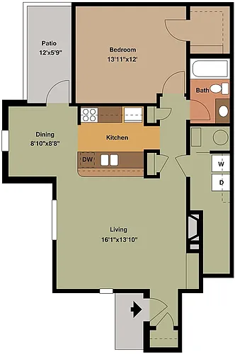 Floor plan Patrick