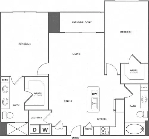 Floor plan B2