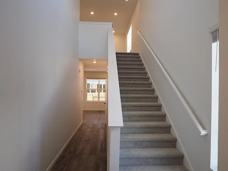 Bright, open entryway