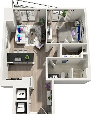 A4 | 1x1 | 713 sq ft A4 | 1x1 | 713 sq ft