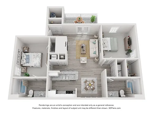 Floor plan Rock Sparrow