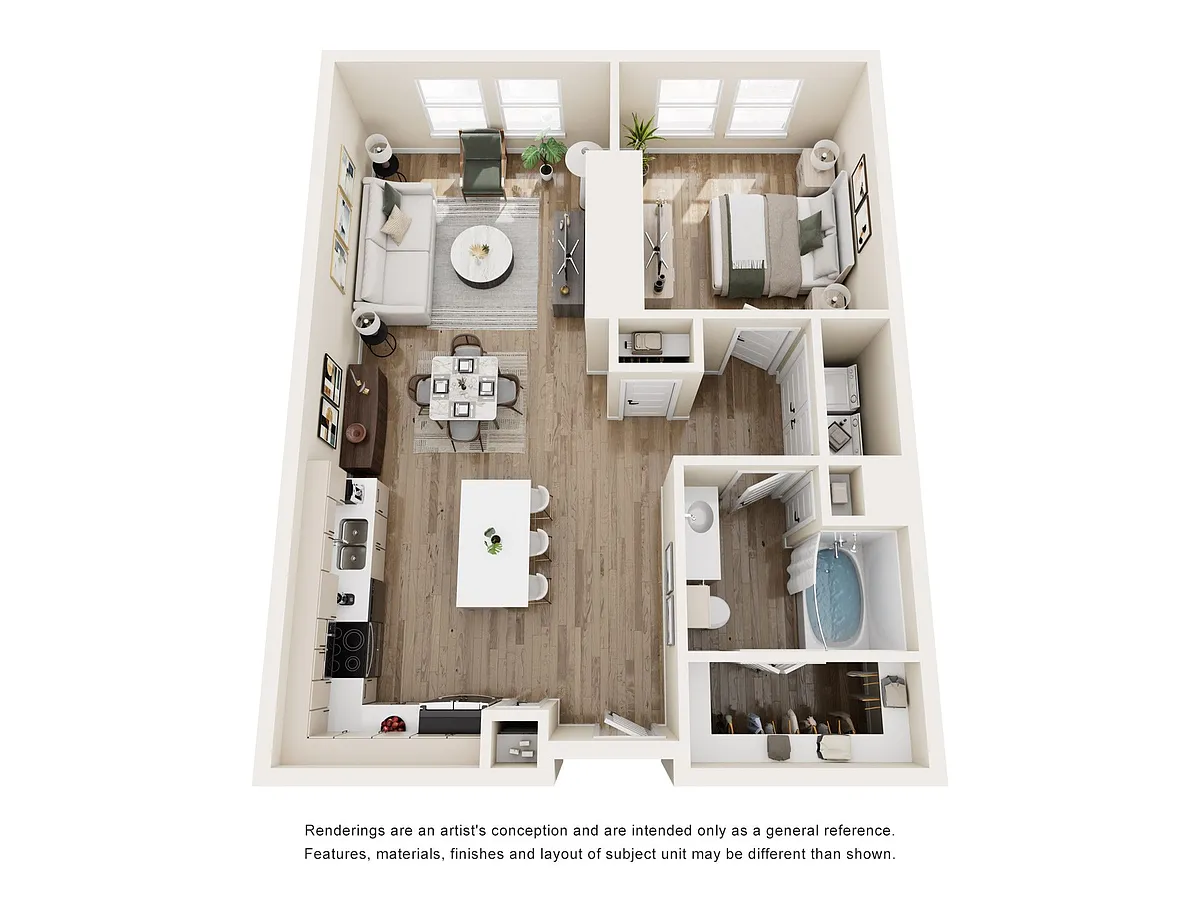 Floor plan Munger
