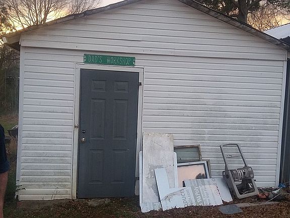 Additional storage shed
