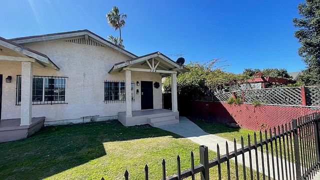 front porch and front door