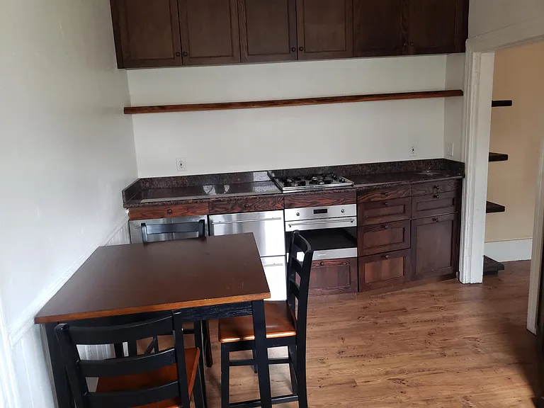 Kitchen Live edge Bar, Cabinets, Table