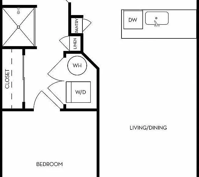 Preston | Studio/1 Bath | 627 SF Preston | Studio/1 Bath | 627 SF