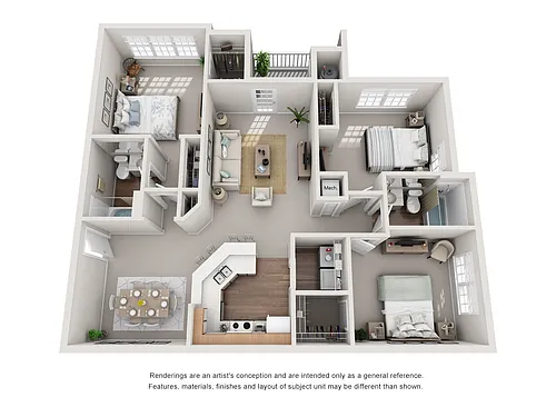 Floor plan The Northwestern