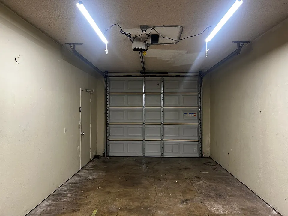 Large Garage with opener.