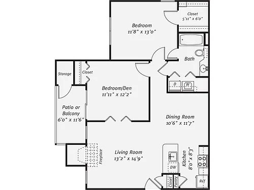 Floor plan B1