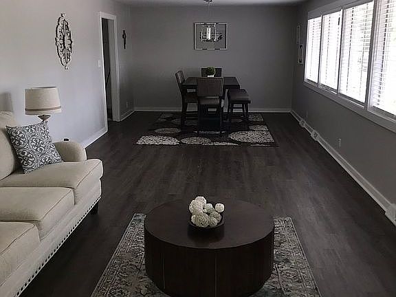 Main living and dining area