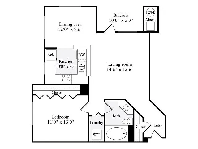 Floor plan 802