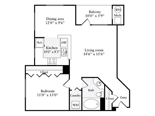 Floor plan 802