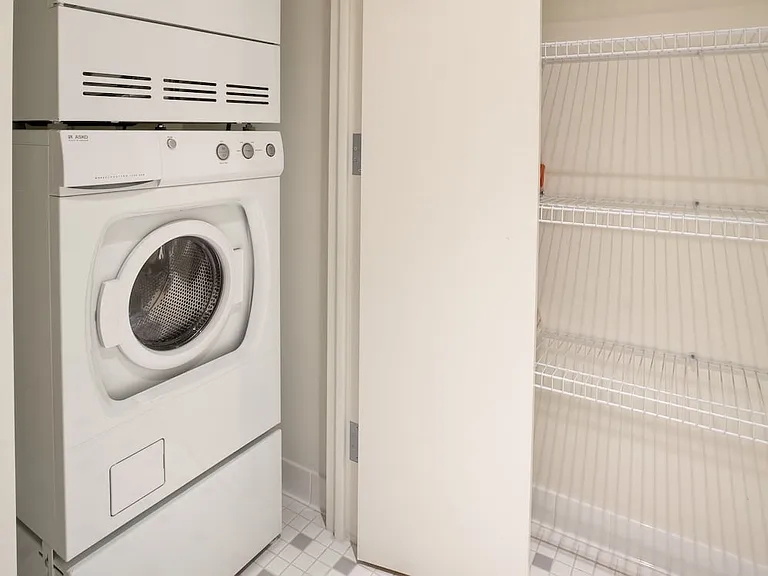 Washer and dryer