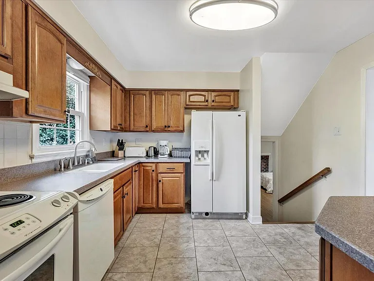 All cookware, small appliances and housewares provided.