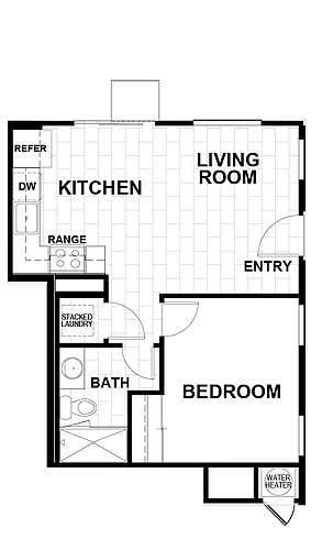 Floor plan Cedar - Secondary Residence (Income Restricted*)