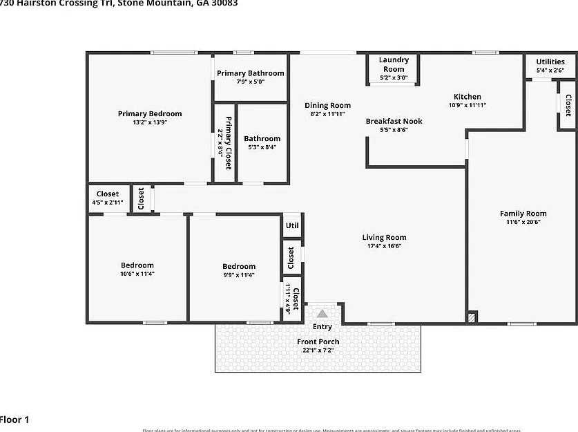 3 bed, 2.0 bath, 1208 sqft, $1,800 — Photo 2