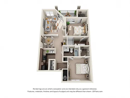 Floor plan Walnut