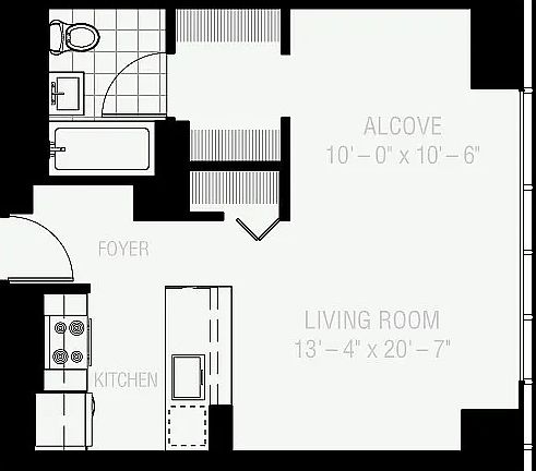 2nd image of 350 W 42nd St APT 11J