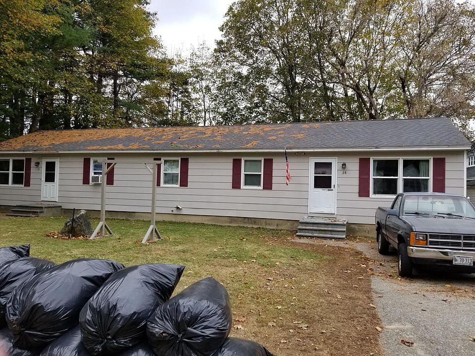 Outside view of duplex
