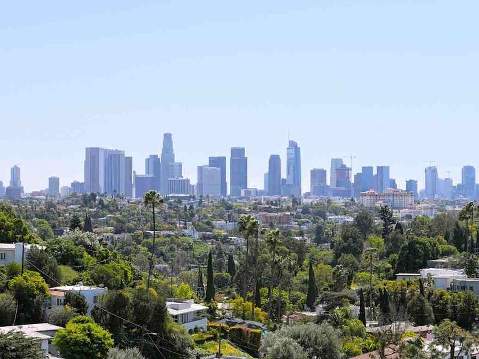 Downtown view from balcony.