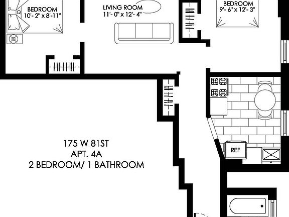 2nd image of 167 W 81st St #4A