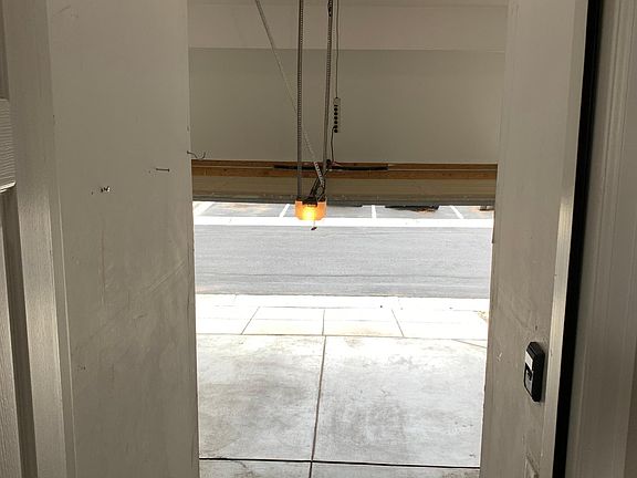 Entry door from garage