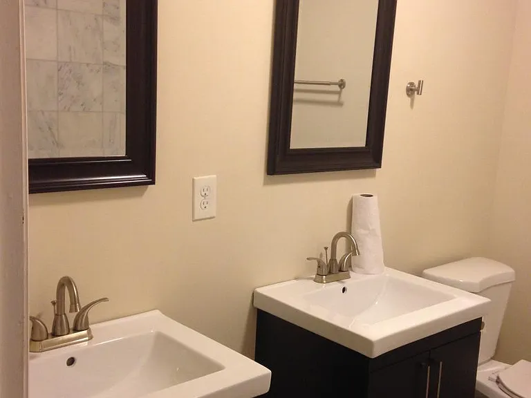 Secondary bathroom