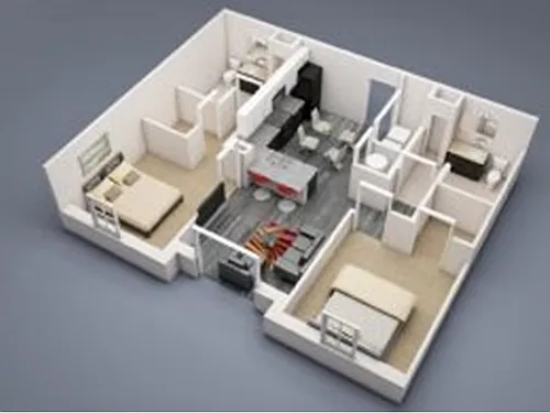 Floor plan Clark - ADA Accessible